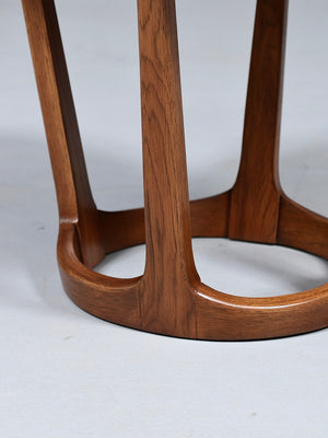 Mid-Century Modern “Rhythm” Walnut Side Tables by Lane, c.1960’s