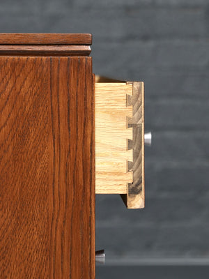 Mid-Century Modern “Oakmasters” 4-Drawer Dresser by Mattson Modern, c.1950’s