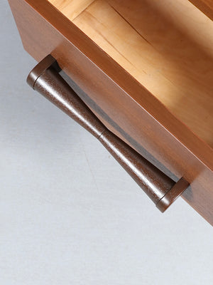 Single Mid Century Modern Night Stands w/ Bowtie Handles, c.1960’s