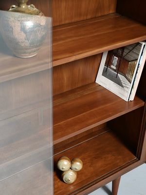 Mid Century Modern Walnut Bookcase by Century Furniture, c.1960’s