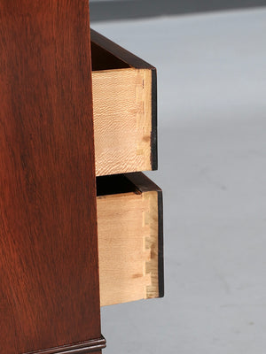 Pair of American Federal Style Mahogany Night Stands by Heritage Henredon, c.1960’s