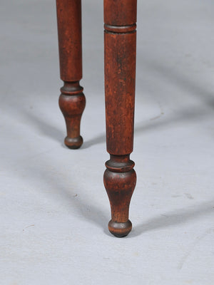 Antique American Sheraton Pine Two-Drawer Work End Table, c.1900’s