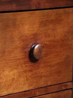 Early American Farmhouse Cherry 4-Drawer Dresser, c.1900’s