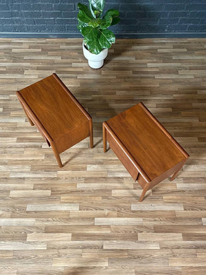 Pair of Mid-Century Modern “Parallel” Night Stands by Barney Flagg for Drexel, c.1960’s