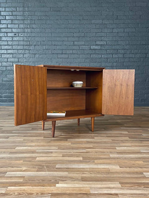 Mid-Century Modern Walnut & Rosewood Cabinet by Thosmasville, c.1960’s