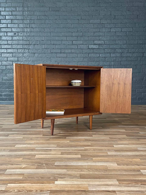 Mid-Century Modern Walnut & Rosewood Cabinet by Thosmasville, c.1960’s