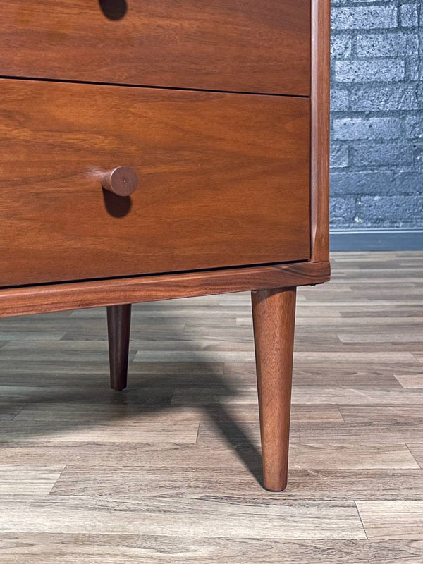 Pair of Mid-Century Modern 3-Drawer Walnut Night Stands, c.1960’s