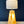 Mid-Century Modern Pyramid Style Resin Table Lamp, c.1960’s