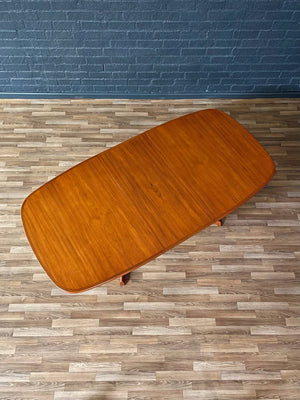 Expanding Mid-Century Danish Modern Teak Dining Table by Gudme, c.1960’s