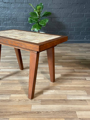 Pair of Mid-Century Modern Tile Top Side Tables, c.1970’s
