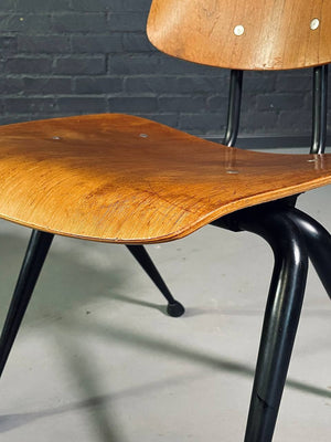 Mid Century Modern Walnut Plywood Chair by Brunswick, c.1960's