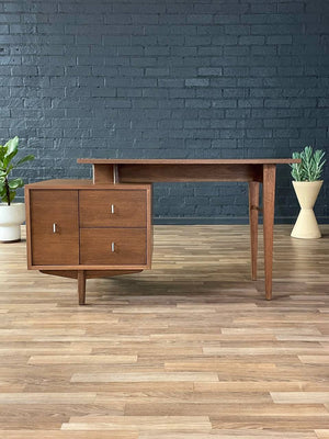 Mid-Century California Modern Desk by John Keal for Brown Saltman, c.1950’s