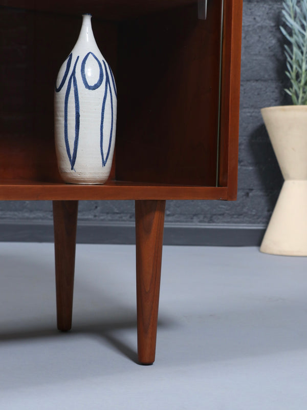 Mid-Century Modern Cabinet w/ Glass Doors, c.1960’s