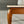 Italian Mid Century Modern White Veined Marble & Wood Side Table , c.1960's