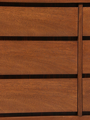 Mid-Century Modern Rosewood & Walnut Dresser by Bassett, c.1960’s