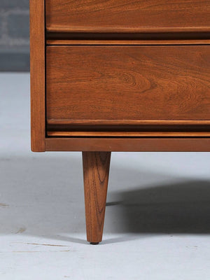 Mid Century Modern Walnut Nightstand by Dixie, c.1960's