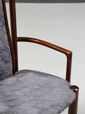 Set of 6 Danish Modern Teak Dining Chairs by Boltinge, c.1970's