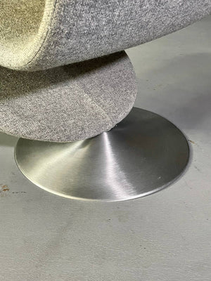 Verner Panton System 1-2-3 High-Back Swivel Lounge Chair for Fritz Hansen, c.1970's
