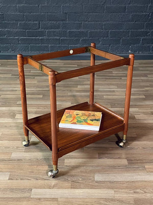 Mid-Century Danish Modern Collapsible Serving Cart by John Stuart, c.1960’s