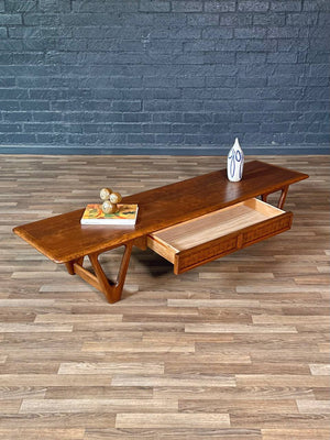 Vintage Warren Church “Perception” Coffee Table for Lane, c.1950’s
