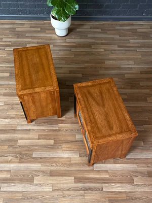 Pair of Mid-Century Hollywood Regency Night Stands by American of Martinsville, c.1960’s