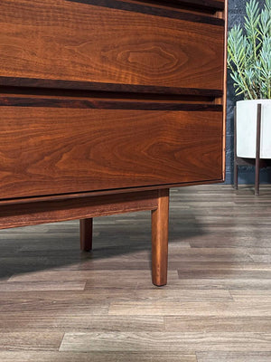 Mid-Century Modern Walnut & Rosewood Dresser by Stanley, c.1960’s