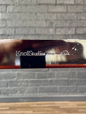 Signed Mies Van Der Rohe “Brno” Steel Chair for Knoll