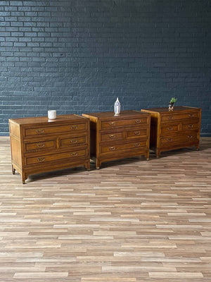 Set of 3 Mid-Century Modern Dressers by Baker, c.1960’s