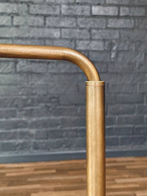 Mid-Century Californian  Modern Articulating Brass Floor Lamp by Casella, c.1970’s