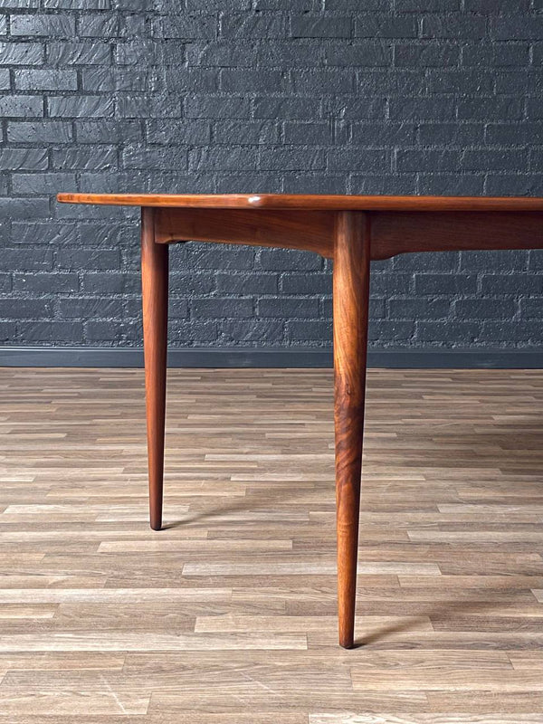 Expanding Mid-Century Modern Walnut Dining Table, c.1950’s