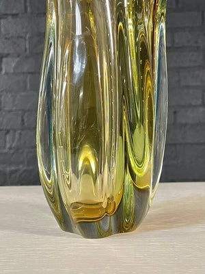 Mid-Century Studio Glass Vase by Hana Machovska for Mstisov, c.1960’s