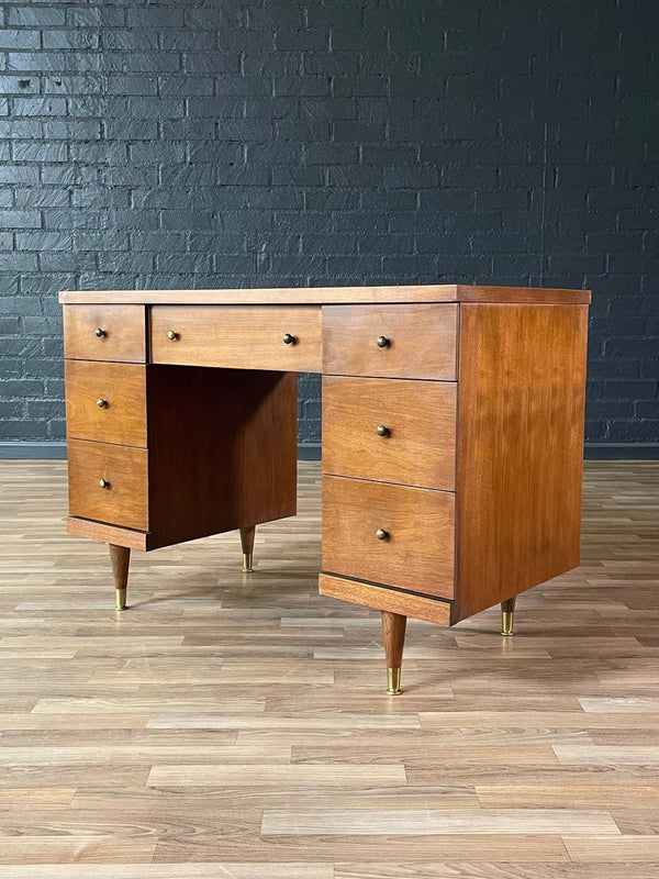 Mid-Century Modern Walnut Writing Desk, c.1960’s