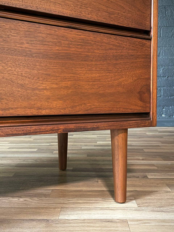 Mid-Century Modern Walnut Highboy Dresser, c.1960’s