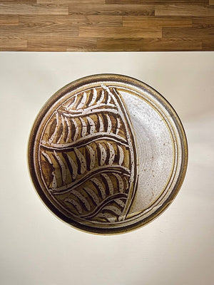 Mid-Century Modern Ceramic Footed Bowl, c.1960’s