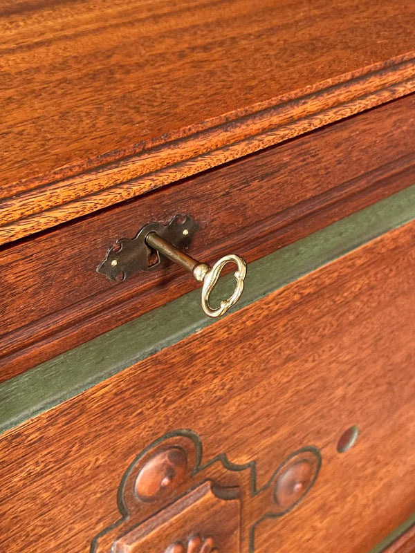 Antique American Victorian Secretary Desk w/ Drop Front, c.1920’s