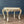 French Rococo Style Gilt & Painted Carved Wood Center Table, c.1950’s