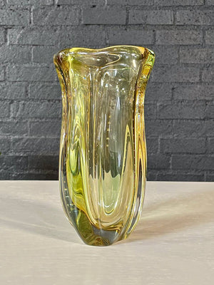 Mid-Century Studio Glass Vase by Hana Machovska for Mstisov, c.1960’s