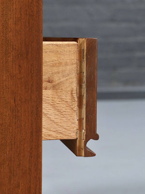 Mid Century Modern Walnut Nightstand by Dixie, c.1960's
