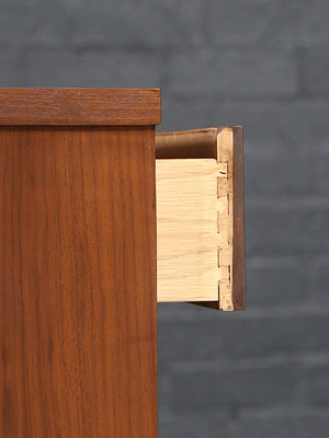 Mid-Century Modern Sculpted Walnut Dresser, c.1960’s