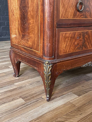 Antique French Louis XVI Style Drop-Down Desk Cabinet, c.1920’s