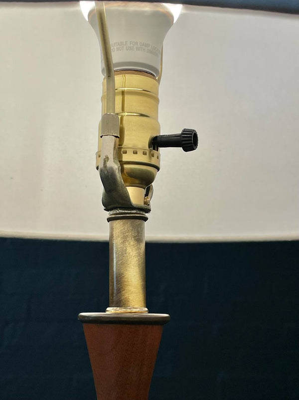 Mid-Century Modern Floor Lamp w/ Side Table by Laurel, c.1960’s