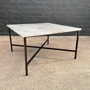 Mid-Century Modern Marble Top Coffee Table, c.1960’s