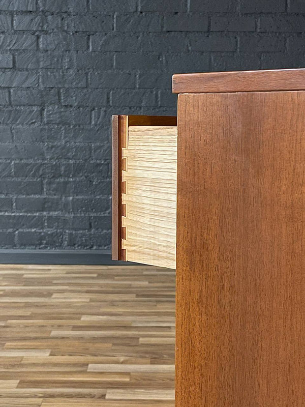 Mid-Century Modern Walnut 3-Drawer Dresser by LA Period, c.1960’s