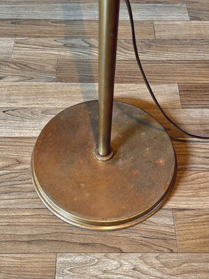 Mid-Century Modern Adjustable Brass Reading Floor Lamp, c.1960’s