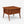 Mid-Century Modern Sculpted Walnut Side Table / Night Stand, c.1960's