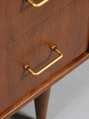 Mid-Century Modern Walnut Highboy Dresser, c.1960’s