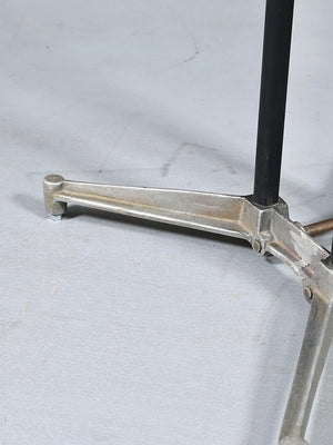 Postmodern “Grid” Aluminum & Glass Dining Table by Robert Josten, c.1970’s