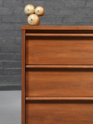 Mid Century Modern 3-Drawer Walnut Dresser by Lane, c.1960’s