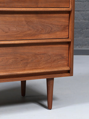 Mid Century Modern 3-Drawer Walnut Dresser by Lane, c.1960’s