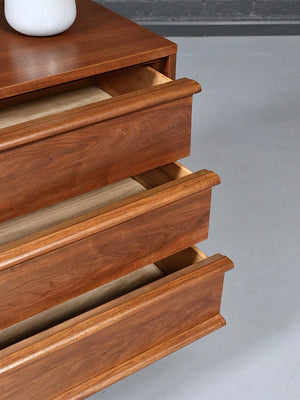 Mid Century Modern 3-Drawer Walnut Dresser by Lane, c.1960’s